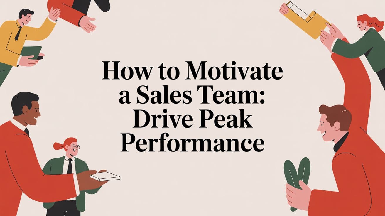 How to Motivate a Sales Team: Drive Peak Performance