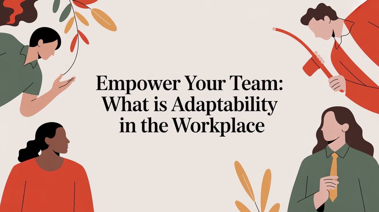 What is workplace adaptability and how teams build it